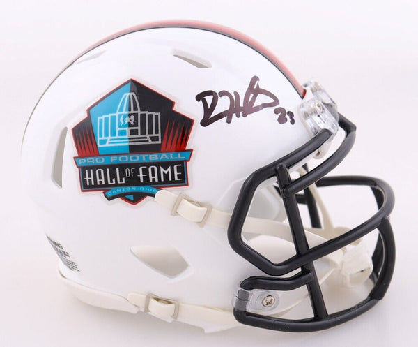 Devin Hester Signed Hall of Fame Speed Mini Helmet Chicago Bears (JSA COA)