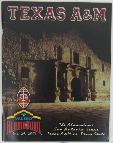 2007 Alamo Bowl Media/Press Guide Texas A&M vs Penn State 136982