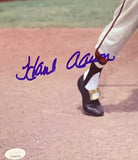 Braves Henry HANK AARON Signed 16x20 AUTO Photo #23 AUTO ~ HOF '82 1957 MVP JSA