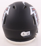 Michael Vick Signed Atlanta Falcons Speed Mini Helmet (Beckett) 4xPro Bowl Q.B.