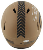 Steelers Hines Ward Signed STS II Full Size Speed Rep Helmet W/ Case BAS Wit