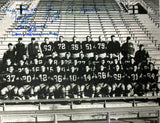Packers 1957 Team Signed 8x10 Photo w/ 6 Sigs Howton Bettis Parilli Cone AUTO