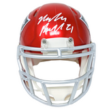 Malcolm Butler New England Patriots Signed Riddell Flash Mini Helmet JSA Witness