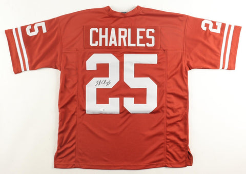 Jamaal Charles Signed Texas Longhorns Jersey (JSA) K.C. Chiefs R.B, / 2008-2016