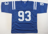 Dwight Freeney Signed Indianapolis Colts Jersey (JSA COA) 2002 1st Round Pick DE