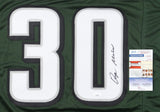 Quinyon Mitchell Signed Eagles Jersey (JSA COA) Philadelphia 2024 1st Rnd Pck DB