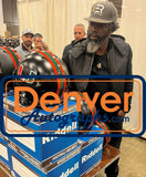 Ray Lewis & Ed Reed Autographed Miami Hurricanes '17 Nights F/S Helmet BAS 39865