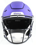 Aaron Jones Autographed Minnesota Vikings F/S Speed Flex Helmet - Beckett W Holo