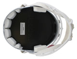 Miami Ray Lewis Signed White Full Size Speed Rep Helmet W/ Case BAS Witnessed