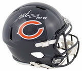 Bears Mike Singletary "HOF 98" Signed Full Size Speed Rep Helmet W/ Case BAS Wit