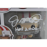 Joe Montana Autographed San Francisco 49ers Funko Pop! #216 HOF Fanatics 53791