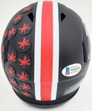 EDDIE GEORGE AUTO OHIO STATE ECLIPSE MINI HELMET "HEISMAN 95" BECKETT 192190