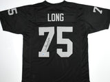 Howie Long Autographed Black Pro Style Jersey - Beckett W Hologram *Black