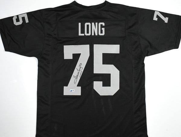 Howie Long Autographed Black Pro Style Jersey - Beckett W Hologram *Black