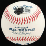 Sammy Sosa Signed OML Baseball (Beckett) Chicago Cubs All-Time Home Run Leader