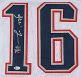 Jakobi Meyers Signed New England Patriots Jersey (Beckett COA) Pats Starting WR