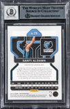 Grizzlies Santi Aldama Signed 2021 Panini #276 Rookie Card Auto 10! BAS Slabbed