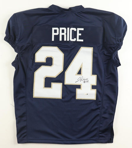 Jadarian Price Signed Notre Dame Fighting Irish Jersey (JSA) 2025 Junior RB