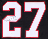Jeremy Roenick Signed Chicago Blackhawks Black Jersey (Beckett) NHL 1988-2009