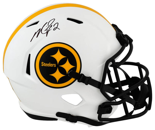 Michael Vick Signed Steelers Lunar Riddell Full Size Replica Helmet - (SS COA)
