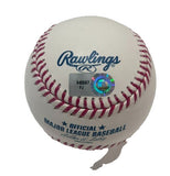 Rafael Betancourt Autographed Official Rawlings Baseball -- Cleveland Indians COA