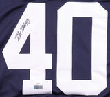Bill Bates Signed Dallas Cowboys Throwback Jersey (JSA) 3xSuper Bowl Champion