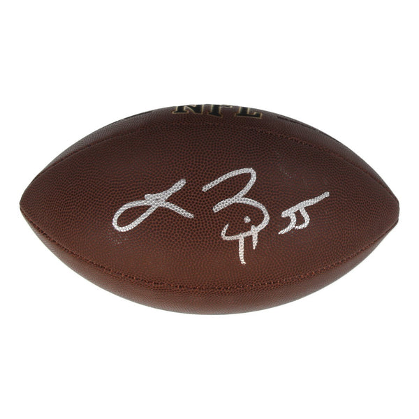 Lance Briggs Signed Chicago Bears Football (Schwartz) 7xPro Bowl Linebacker