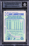 Sabres Dave Andreychuk Authentic Signed 1990 Topps #169 Card BAS Slabbed