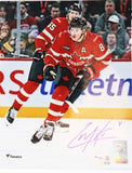 Cale Makar Autographed Team Canada 8x10 Photo (Fanatics) BONUS FREE Martin Necas