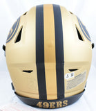 George Kittle Autographed 49ers F/S Rave Speed Flex Helmet Beckett W Hologram