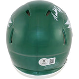 Randall Cunningham Autographed Philadelphia Eagles Mini Helmet TB Beckett 53205
