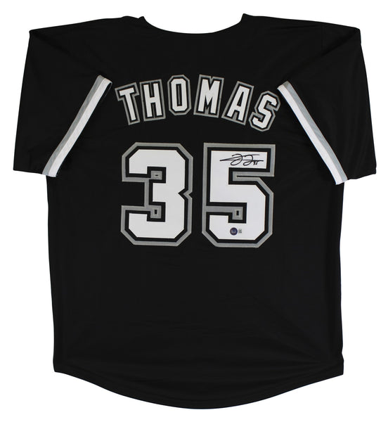 Frank Thomas Authentic Signed Black Pro Style Jersey Autographed BAS Witnessed