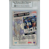 Chris Mims Signed San Diego Chargers 1993 Upper Deck #41 Card Slab Beckett 56121