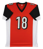 A.J. Green Authentic Signed Orange Pro Style Jersey BAS Witnessed #W027794