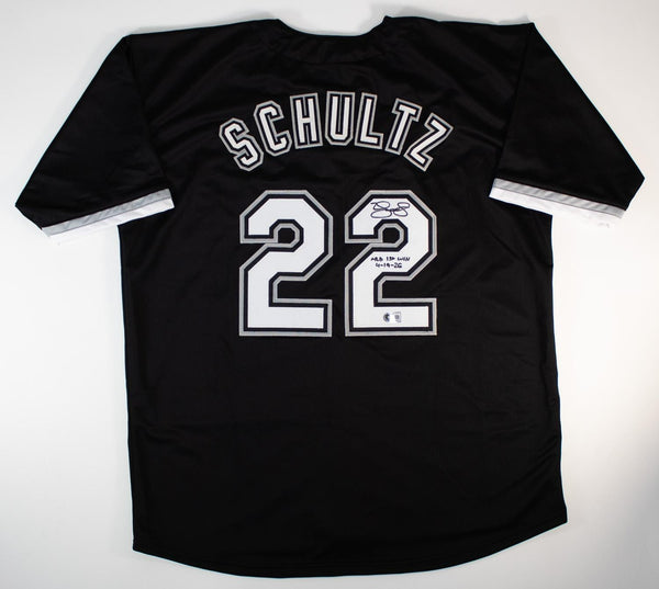 Noah Schultz "MLB Debut 4 14 26" Signed Chicago White Sox Black Jersey / Beckett