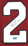 Patrick Peterson Autographed/Signed Arizona Nike Limited Custom Maroon Jersey