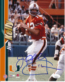 Jim Kelly HOF University of Miami Signed/Autographed 8x10 Photo JSA 163205