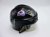 Nathan MacKinnon Colorado Avalanche Autographed Black Mini Helmet Fanatics COA