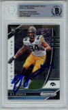 AJ Epenesa Signed 2020 Panini Prizm Draft Picks #162 Rookie Card BAS Slab 38511