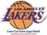 Magic Johnson Los Angeles Lakers Dlx Frmd Signed Gold Hardwood Classics Jersey