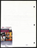 Biggie Munn HOF Michigan State Head Coach Signed/Auto Contract JSA BA199667