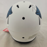 TRAVIS ETIENNE SIGNED JAGUARS F/S LUNAR ECLIPSE SPEED AUTHENTIC HELMET BECKETT