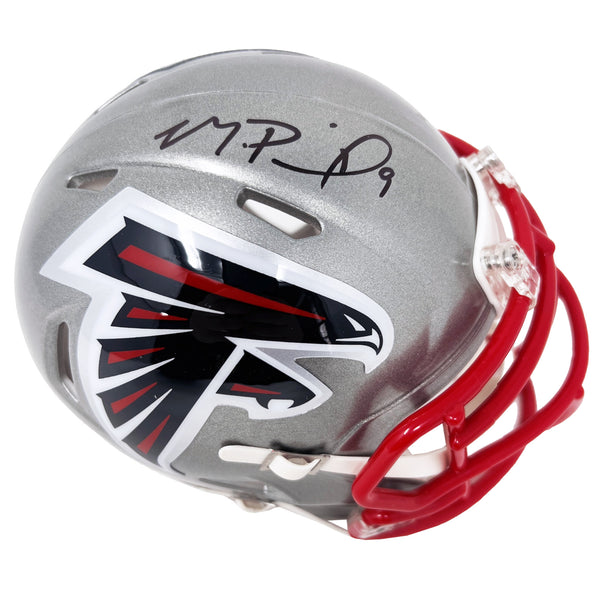 Michael Penix Jr. Atlanta Falcons Signed Riddell Flash Mini Helmet BAS Beckett