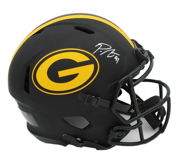 Preston Smith Signed Green Bay Packers Speed Authentic Eclipse NFL Helmet