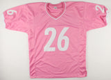 Anthony McFarland Signed Pittsburgh Steelers Breast Cancer Jersey (Beckett)