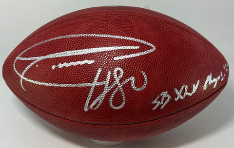 Packers DONALD DRIVER Signed Auth. Duke Football AUTO w/ "SB XLV Champs" - JSA
