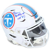 Bruce Matthews Autographed "HOF 07" Titans Midi Speedflex Helmet Beckett