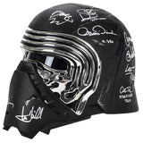 Star Wars The Force Awakens Cast Autographed Kylo Ren Helmet * 21 Autos!