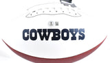 Emmitt Smith Autographed Dallas Cowboys Logo Football - Beckett W Hologram
