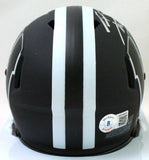 T.J. Watt Signed Wisconsin Badgers Eclipse Speed Mini Helmet - Beckett W Holo